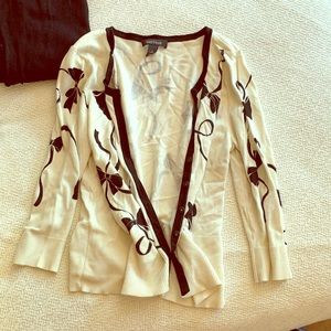 White House Black Market now cardigan